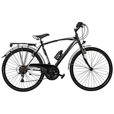 Bici Da Uomo Mountain Bike Misura 26 Bicicletta Mtb Nevada Nv26c Cambio 18v Completa Di Accessori - 40 Arancio Nero Opaco - Foto 3