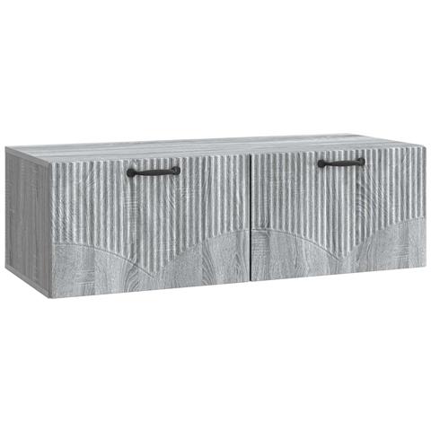 Mobile Porta TV da Muro Grigio Sonoma 98 x 41 x 30 cm - Foto 1
