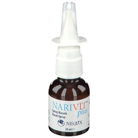 Narivit Plus Spray Nasale 20 ml con Acido Ialuronico Cross-Linkato D-Pantenolo Biotina Vitamina e Vitamina e - Foto 1