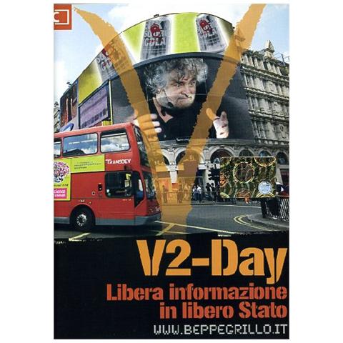 Beppe Grillo - V2-Day - Libera Informazione In Libero Stato (2 Dvd)  - Foto 1