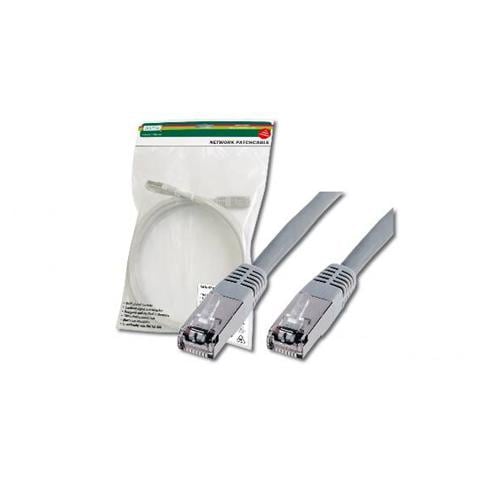 Cavo Rete Schermato S-Ftp Cat. 5E - Lunghezza Mt. 7 - Colore Grigio - Foto 1