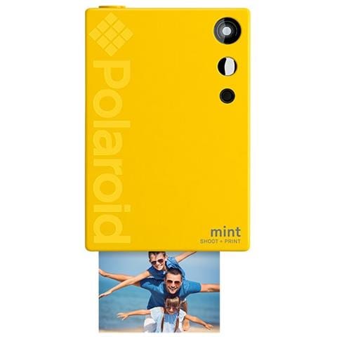 Mint Giallo Fotocamera Digitale a Sviluppo Instantaneo Stampa Fotografica Zink Sensore 16 Mpx - Foto 1