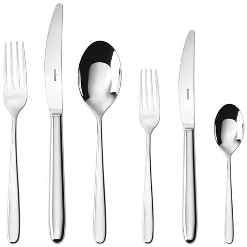 Servizio 72 Pz Monoblocco Hannah Inox - Foto 1