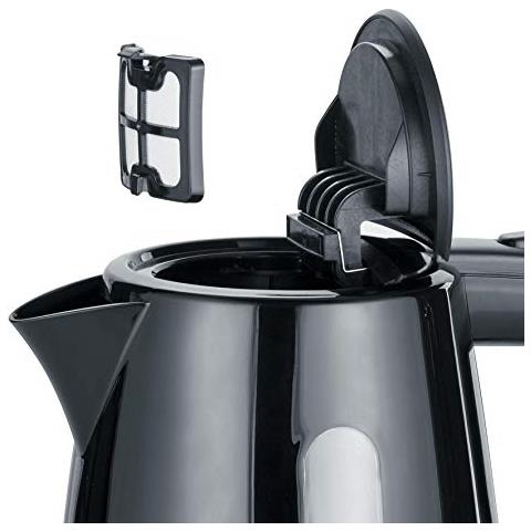 3410-000 WK 3410 Bollitore, 2200 W, ca. 1,0 l, sistema Central-Cordless 360°, filtro anticalcare lavabile - Foto 5