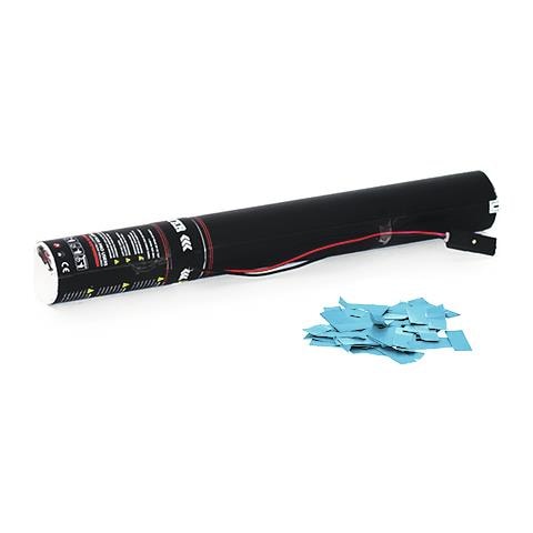 Electric Confetti Cannon 50cm, Light Blue - Foto 1
