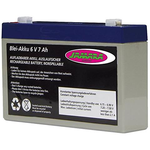 404620 6 v 7 ah Batteria Al Piombo Acido Per Led Para Auto - Foto 1