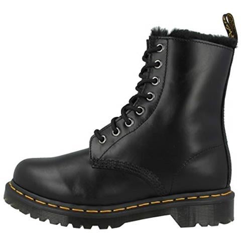 Dr. Martens - Dr. Martens Anfibio Donna 1460 Serena Dark Grigio Atlas - 40 - Foto 1