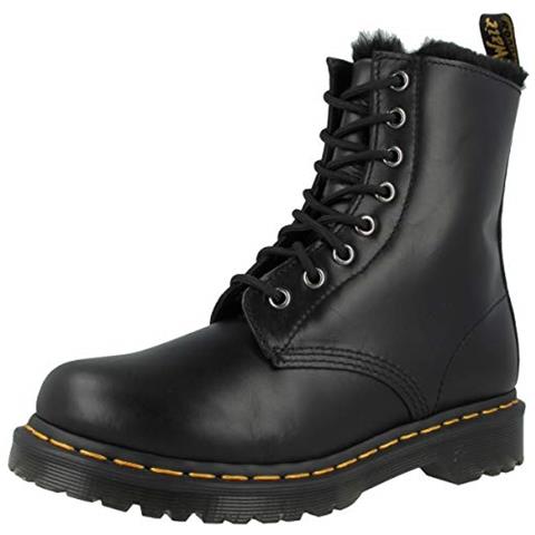 Dr. Martens - Dr. Martens Anfibio Donna 1460 Serena Dark Grigio Atlas - 40 - Foto 5