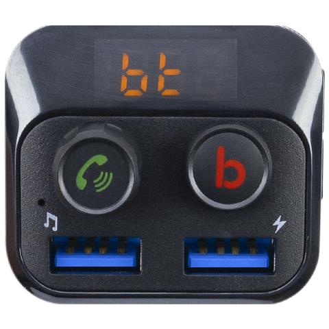 Modulatore Fm Valentine F250 Bluetooth 5.0, Lettore Mp3, Trasmettitore Fm, Slot Micro Sd, Doppia Porta Usb, Ricarica Rapida Del Dispositivo Mobile, Pulsante Super Bass - Foto 6