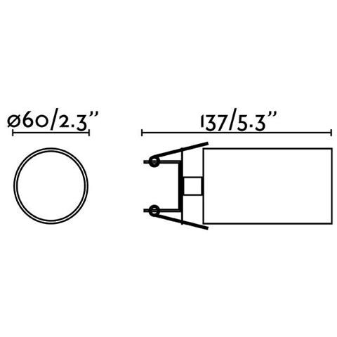 Faretto Da Incasso A Soffitto Nero 1x Gu10 - Foto 3
