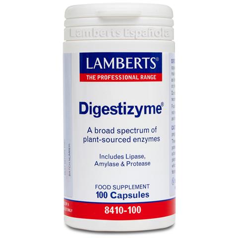 Lamberts Digestizyme - 100 Caps - Foto 1