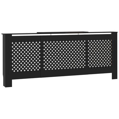 Copertura per Radiatore Nera in MDF 205 cm - Foto 1