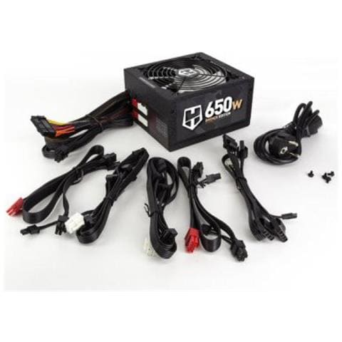 Hummer 80 PLUS Bronze 650W 650W ATX Nero, Bianco alimentatore per computer - Foto 1