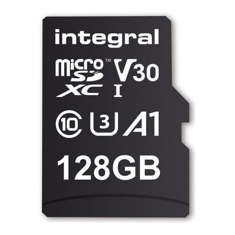 INMSDX128G-100V30 128GB MICRO SD CARD MICROSDXC UHS-1 U3 CL10 V30 A1 UP TO 100MBS READ 45MBS WRITE MicroSD UHS-I - Foto 1