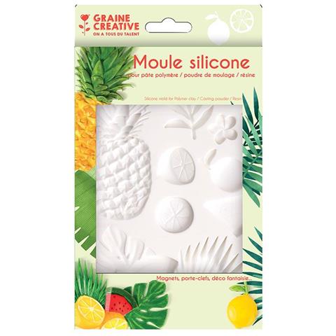 Stampo In Silicone Per Argilla Polimerica - Exotic - Foto 1