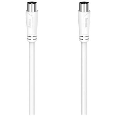 Cavo Antenna 90db 3.0m Bianco - Foto 1