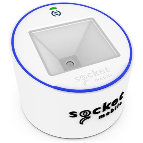SocketScan S370 Scanner di codici a barre per vendita al dettaglio, ospitalità, ristoranti con servizio rapido (QSR), trasporti - Connettività wireless - Bianco - Cavo USB incluso - 1D, 2D - Bluetooth - Foto 1