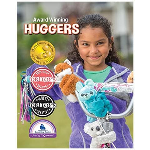 Huggers Bald Eagle Peluche, Bracciale Slap, Animale Di Peluche, Giocattoli Per Bambini, 8 - Foto 4