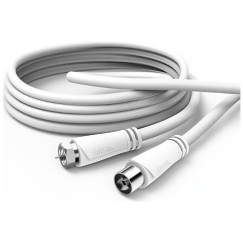 00179257 Cavo Coassiale 10 M Tipo F Bianco - Foto 1