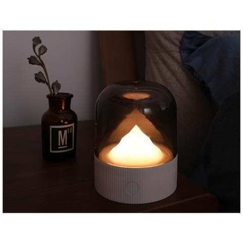 Luce Notturna Con Intensità E Colori Regolabili Modello Mont Blanc, Nero - Foto 3