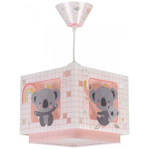 Lampada A Sospensione Per Bambini Koala Rosa - Foto 1