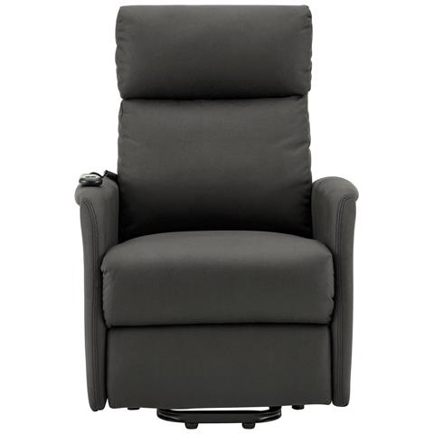 Herman Poltrona In Tessuto Antracite - Foto 2