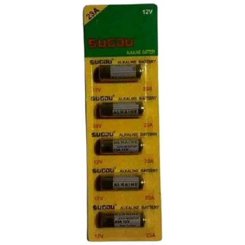 Batteria Pila Alcaline 23A 12V 5 Pezzi - Foto 1