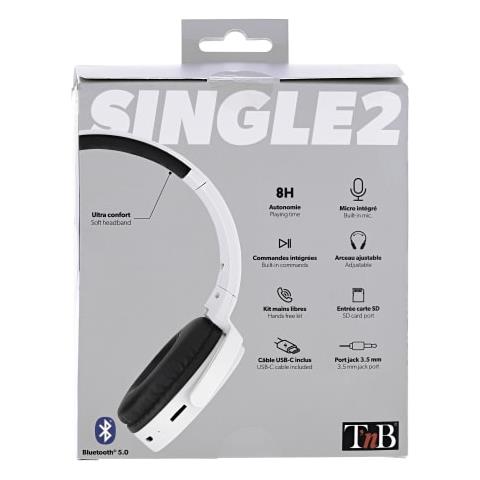 SINGLE 2 Auricolare Con cavo e senza cavo A Padiglione Musica e Chiamate Bluetooth Grigio - Foto 7