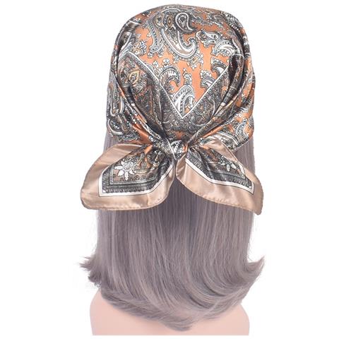 Set Di 2 Sciarpe Bandana Paisley Brown - Foto 2