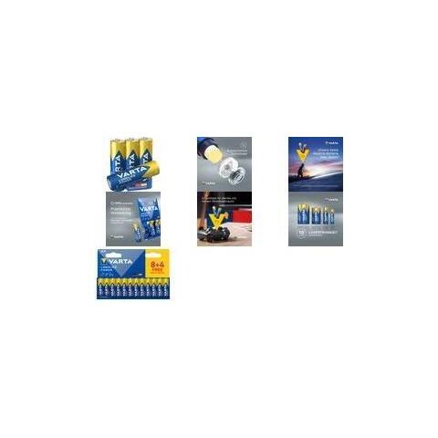 Confezione 12 Batterie Longlife Power Stilo AA - Foto 1