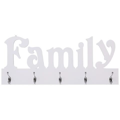 Lusso Casadino - Appendiabiti A Muro Family 74x29,5 Cm - Foto 1