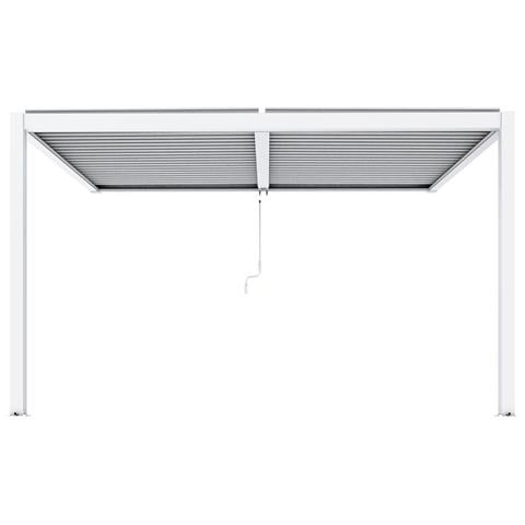Pergola Bioclimatica Addossata 4 X 2,5 M - Foto 1