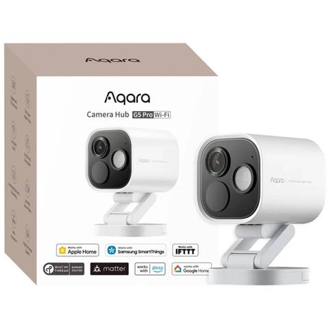 Telecamera Per Esterni Hub G5 Pro 2.6k Ia (wi-fi) Con Visione Notturna, Bianco - Foto 2