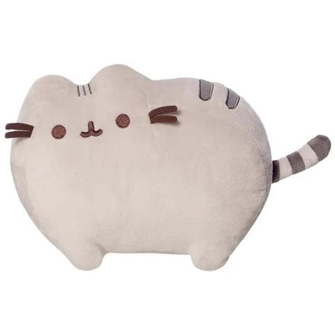 Peluche Classico Mascotte 24cm Ultra Morbida Di Alta Qualità, Grigio Chiaro - Foto 1