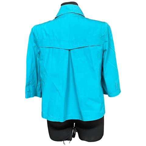 Cappotto Da Donna Elegante Comodo Blu Taglia 42 - Foto 2