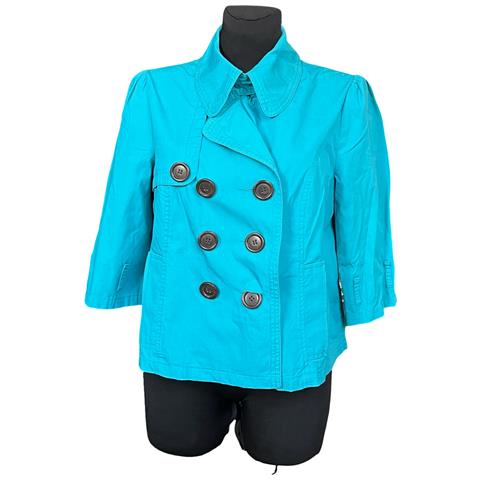 Cappotto Da Donna Elegante Comodo Blu Taglia 42 - Foto 1