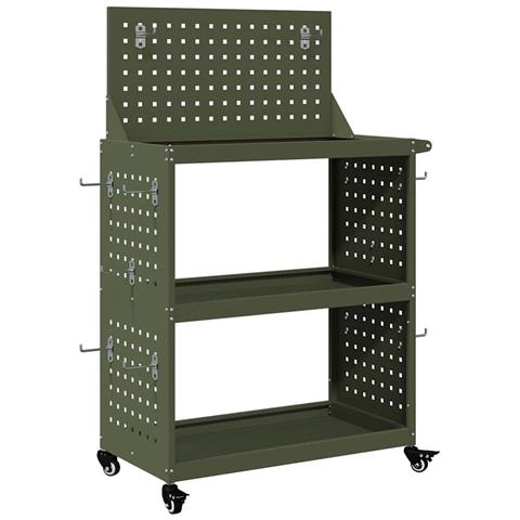 Carrello per Attrezzi con ruota Oliver verde 65 x 35 x 111 cm - Foto 1