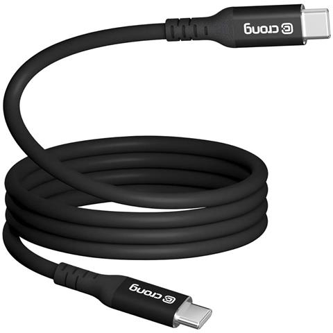 Câble 5a Usb-c Vers Usb-c 100w Soft Link 200cm En Silicone, Nero - Foto 1