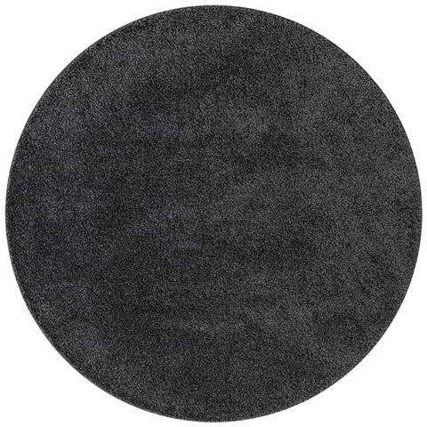 Tappeto Grigio scuro 160 x 160 cm Polipropilene - Foto 1