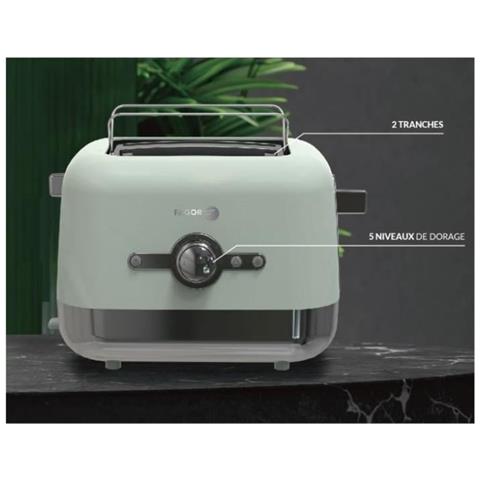 Tostapane A 2 Fette 870w Verde - Fg1930 - Foto 2