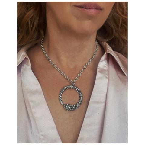 Collana Temptation In Argento Placcato 40cm - Foto 3