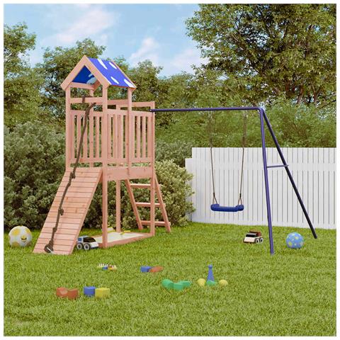 Set da Gioco da Esterno in Legno Massello di Douglas - Foto 2