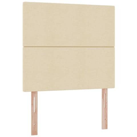 Letto con contenitore e materasso Crema 90 x 190 cm Poliestere - Foto 9