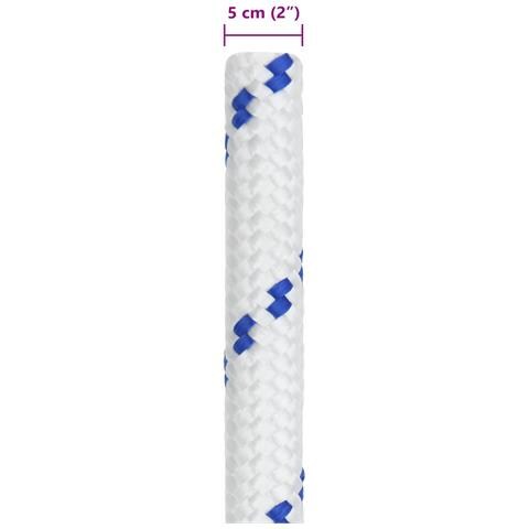 Corda da Barca 5 m 5 Bianco e Blu PP - Foto 7