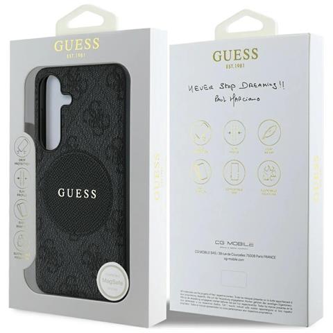 Custodia Per Telefono Guess 4g Per Samsung Galaxy S25, Nera. - Foto 5