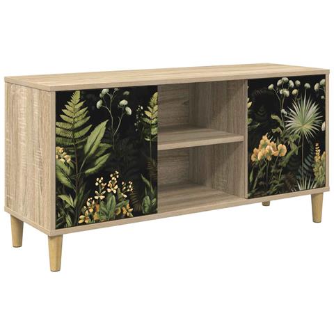 Mobile TV RHENEN 102 x 33 x 50 cm Sonoma Legno ingegnerizzato - Foto 1