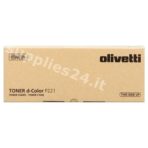B0766 Toner Originale Ciano per Olivetti D-Color P221 Capacità 4000 Pagine - Foto 3