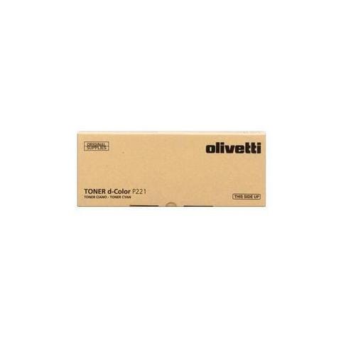 B0766 Toner Originale Ciano per Olivetti D-Color P221 Capacità 4000 Pagine - Foto 1