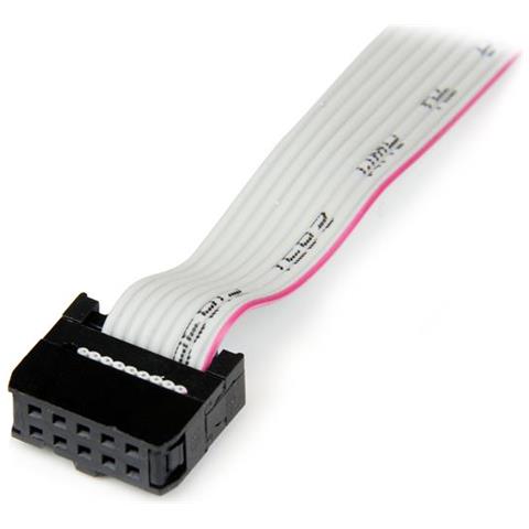 Piastra slot 16'' (40 cm) da seriale maschio 9 pin a header scheda madre 10 pin - Foto 2