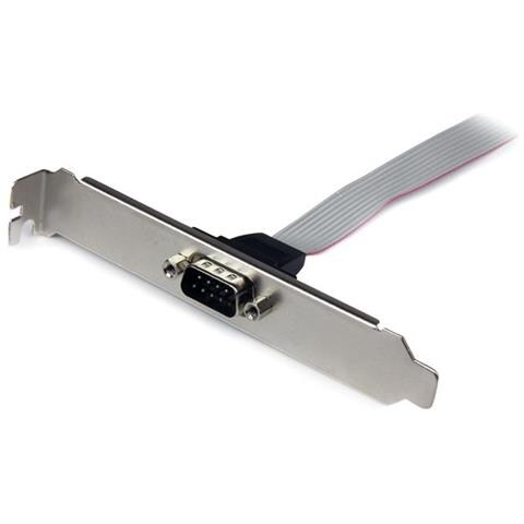 Piastra slot 16'' (40 cm) da seriale maschio 9 pin a header scheda madre 10 pin - Foto 3